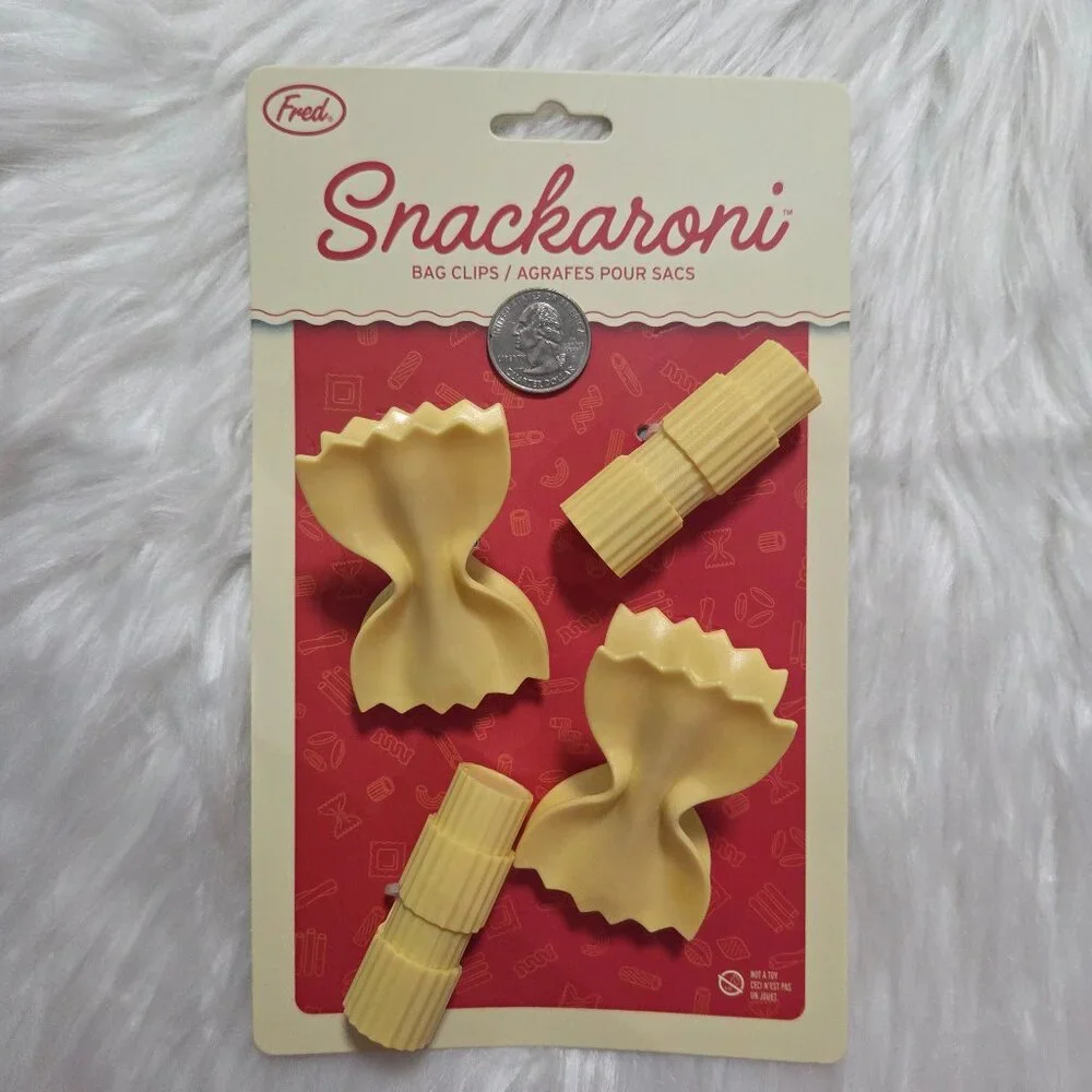Fred Snackaroni Bag Clip Set